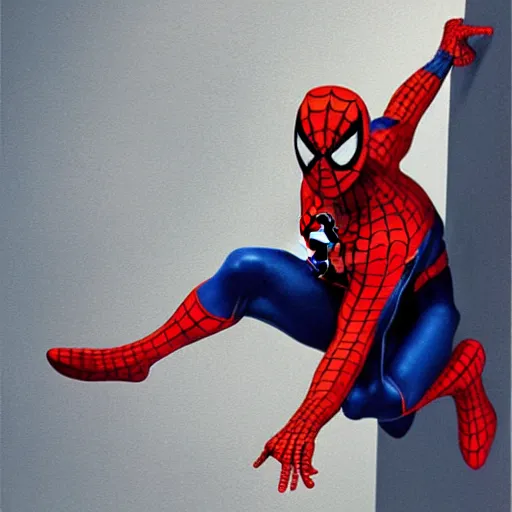 Image similar to spiderman by vermeer