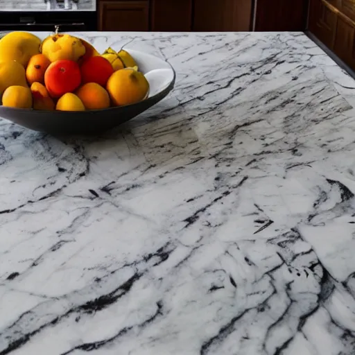 Prompt: marble countertop