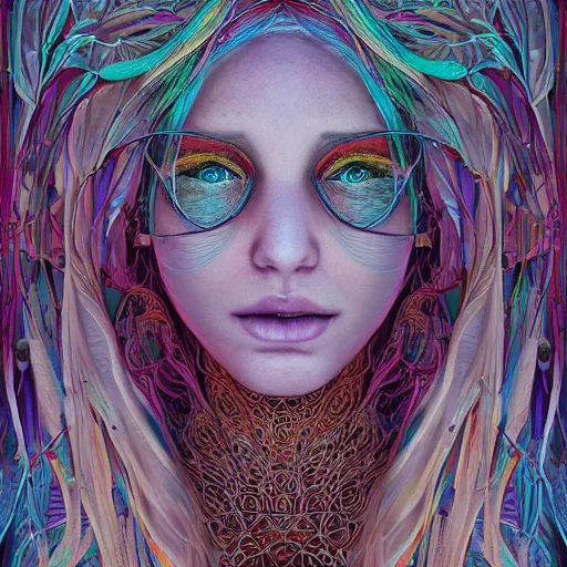 Prompt: the portrait of an unbelievably beautiful woman partially made of onions of all colors, an ultrafine detailed illustration by james jean, final fantasy, intricate linework, bright colors, behance contest winner, vanitas, angular, altermodern, unreal engine 5 highly rendered, global illumination, radiant light, detailed and intricate environment