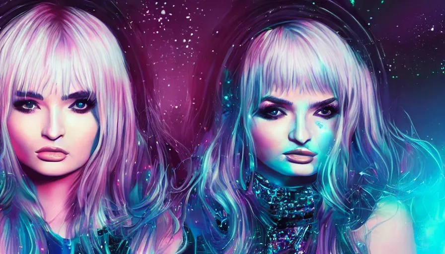 Prompt: Kim Petras is a popstar, hyperdetailed, artstation, cgsociety, 8k