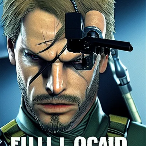 Image similar to full metal gear liquid