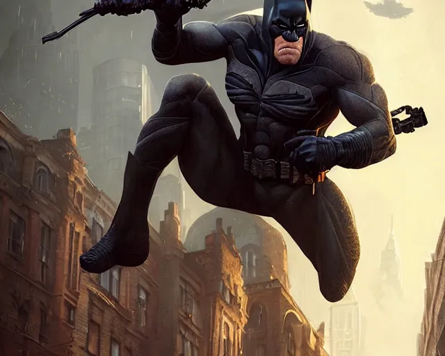 Image similar to highly detailed portrait of josh brolin as bruce wayne, in batman : arkham origins, stephen bliss, unreal engine, fantasy art by greg rutkowski, loish, rhads, ferdinand knab, makoto shinkai and lois van baarle, ilya kuvshinov, rossdraws, tom bagshaw, global illumination, radiant light, detailed and intricate environment