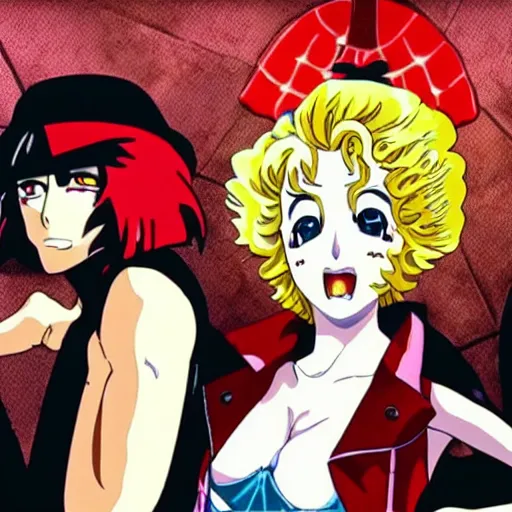 Prompt: anime rocky horror picture show, masterpiece