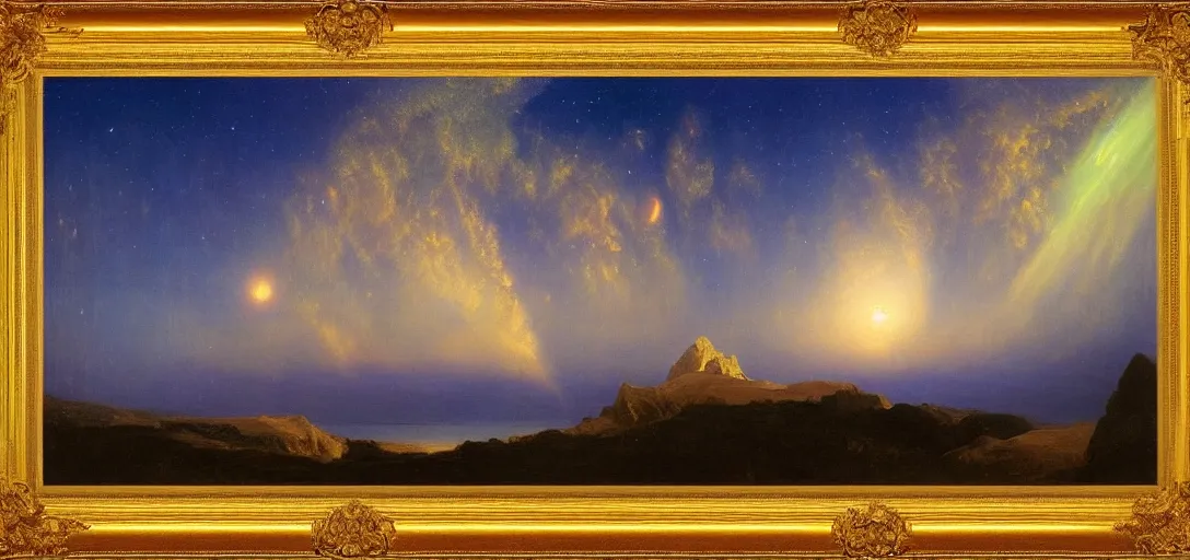 Image similar to Space Dreams in the Sky by Frederic Edwin Church