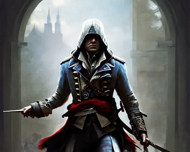 assassin's creed 2 concept art, highly detailed,, Stable Diffusion