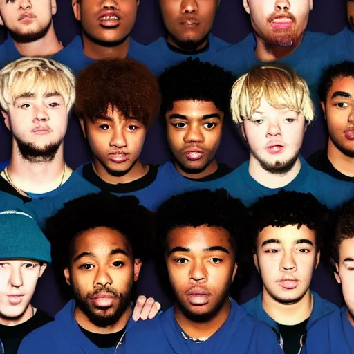 Prompt: brockhampton member portrait