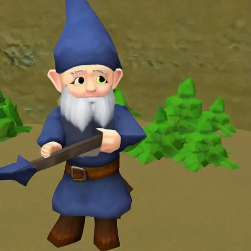 Image similar to Runescape Gnome Child smoking marijuana on top of White Wolf Mountain