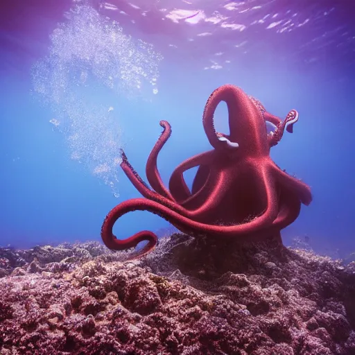 Image similar to national geographic professional photo of tentacool, award winning