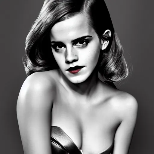 Image similar to Emma Watson modeling as Jessica Rabbit from Zelda, (EOS 5DS R, ISO100, f/8, 1/125, 84mm, postprocessed, crisp face, facial features)