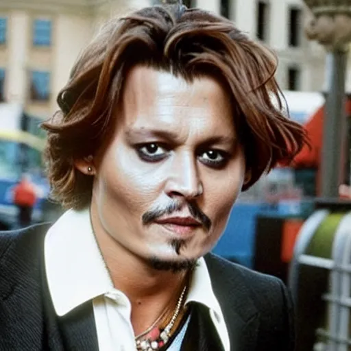 Image similar to Johnny depp as college student