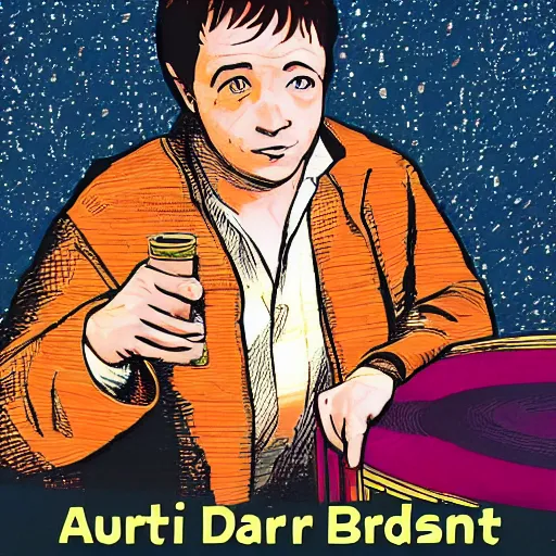 Prompt: arthur dent