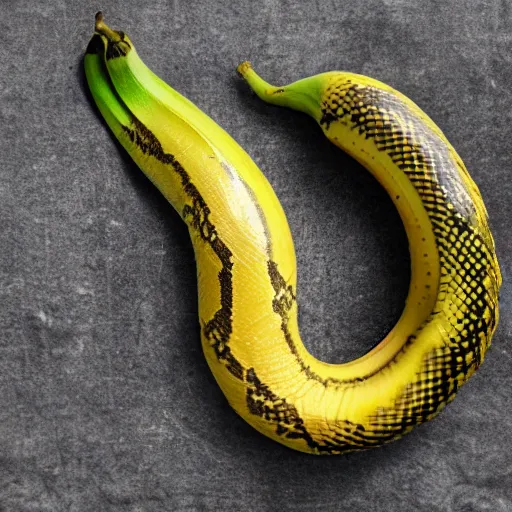 Image similar to snake banana