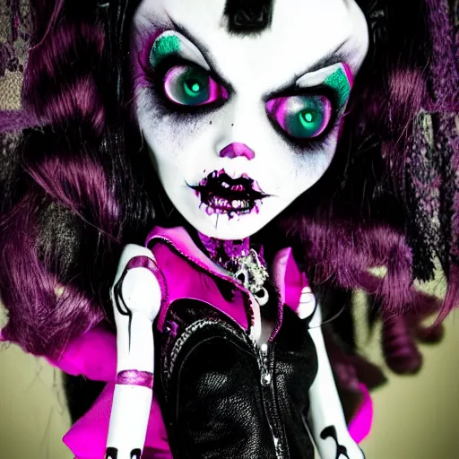 Image similar to monster high haunt couture doll, photography, hd, award winning photo.