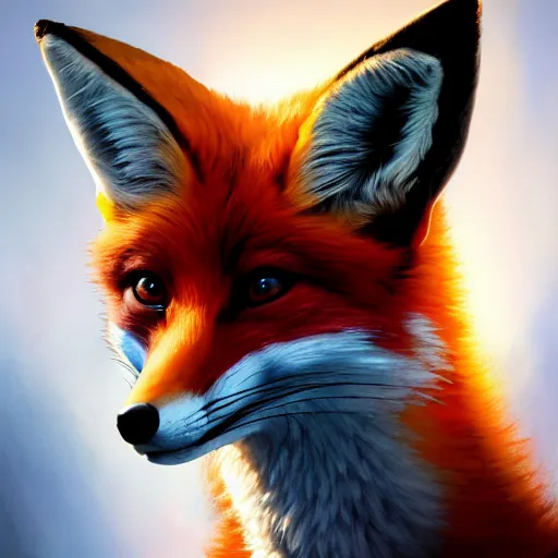 Prompt: a fox mixing chemicals in a kitchen, portrait, fantasy, beautiful face, vivid colors, elegant, concept art, sharp focus, digital art, Hyper-realistic, 4K, Unreal Engine, Highly Detailed, HD, Dramatic Lighting by Brom, trending on Artstation