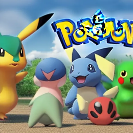 Image similar to new! pokemon that doesn'texist, 3 d rendered