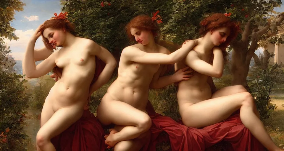 Prompt: the two complementary forces that make up all aspects and phenomena of life, by Guillaume Seignac
