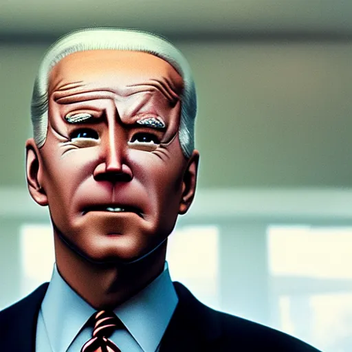 Prompt: film still of joe biden with a muscular body starring in philadelphia