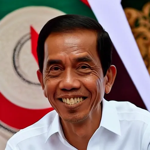 Prompt: president jokowi dodo