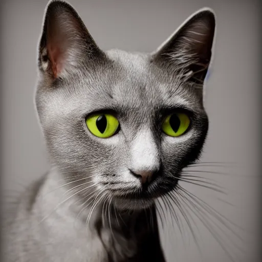 Image similar to portrait of a cute cat by elke vogelsang