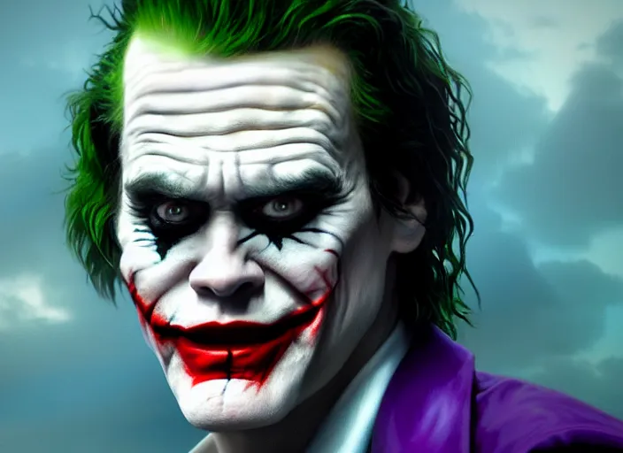 highly detailed portrait of jim carrey as the joker, | Stable Diffusion ...