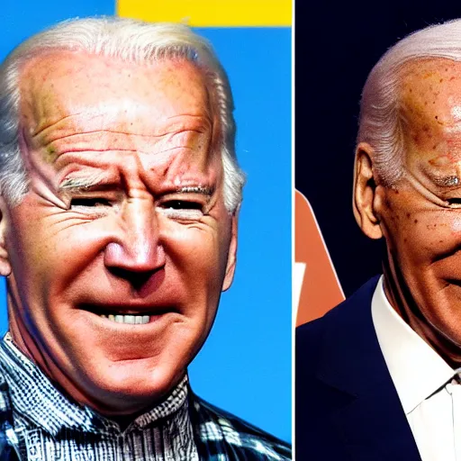 Image similar to bryan cranston psychedelically morphing into joe biden and bill cosby except babies and corn doctors