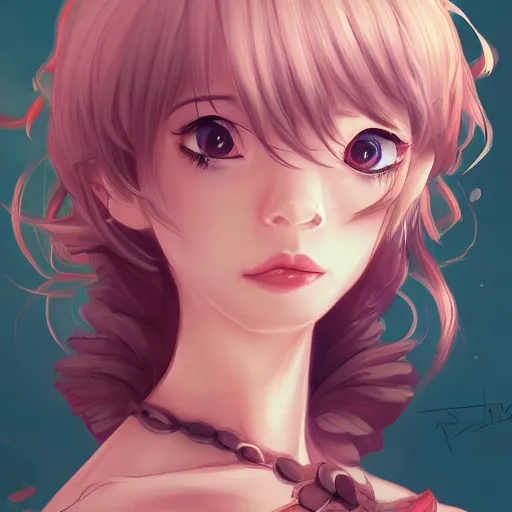 Image similar to detailed beautiful character art on amino by sakimichan patreon, high quality art on artstation