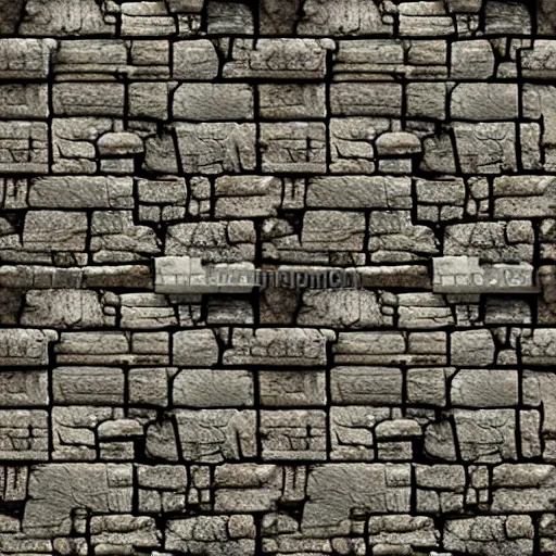 Prompt: stone wall texture, fantasy art style, matte painting, 2 d texture