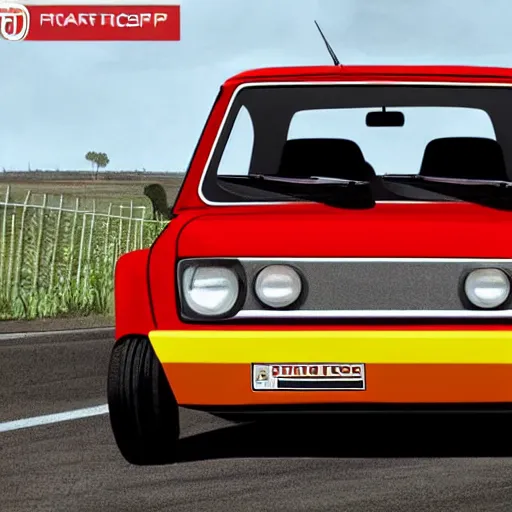 Prompt: Fiat 126p, high rendering, ultrarealistic, high detalied, artstation,8K