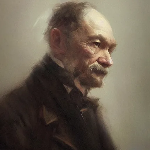 Image similar to “Portrait of Thomas Hardy by Greg Rutkowski, young, attractive, highly detailed portrait, scifi, digital painting, artstation, concept art, smooth, sharp foccus ilustration, Artstation HQ”