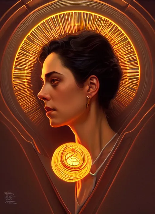 Image similar to symmetry!! portrait of seinfeld, glowing lights!! intricate, elegant, highly detailed, digital painting, artstation, concept art, smooth, sharp focus, illustration, art by artgerm and greg rutkowski and alphonse mucha