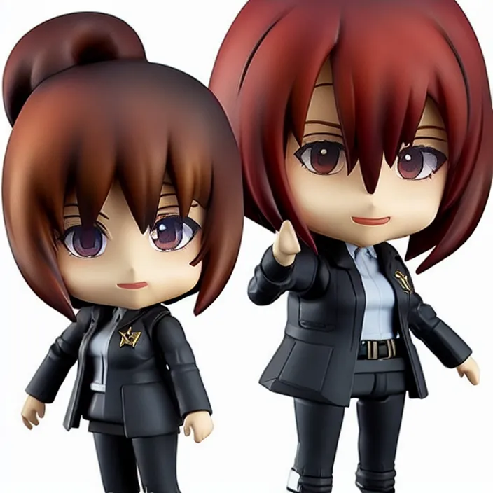 Image similar to Dana Scully, An anime Nendoroid of Dana Scully, figurine, detailed product photo