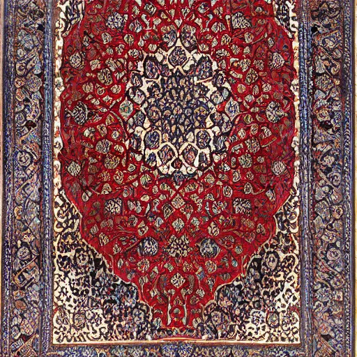 Prompt: 'persian carpet traditional, intricate'