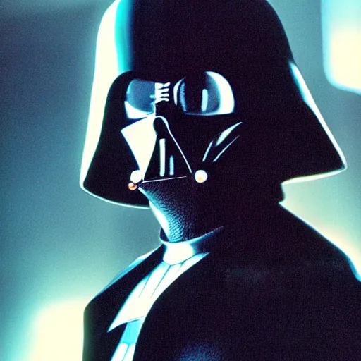 Prompt: A film still of Michael Jackson as Darth Vader from Star wars realistic,detailed,close up