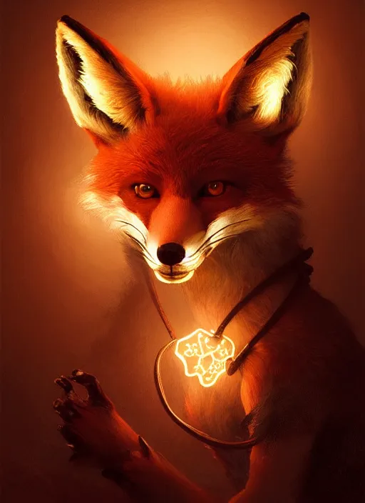 Prompt: portrait of foxy the pirate fox, intricate, elegant, glowing lights, highly detailed, digital painting, artstation, concept art, sharp focus, illustration, art by wlop, mars ravelo and greg rutkowski