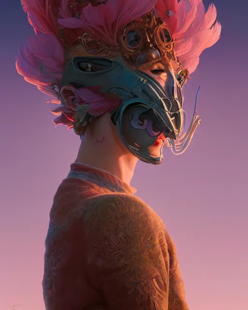 Prompt: highly detailed surreal vfx portrait of marjora's mask, stephen bliss, unreal engine, greg rutkowski, loish, rhads, beeple, makoto shinkai and lois van baarle, ilya kuvshinov, rossdraws, tom bagshaw, alphonse mucha, global illumination, detailed and intricate environment