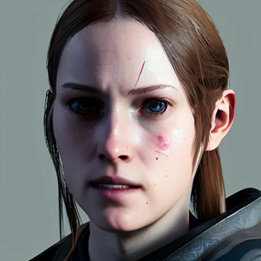 Image similar to Portrait of Kara from the game Detroit : Become Human, model AX400