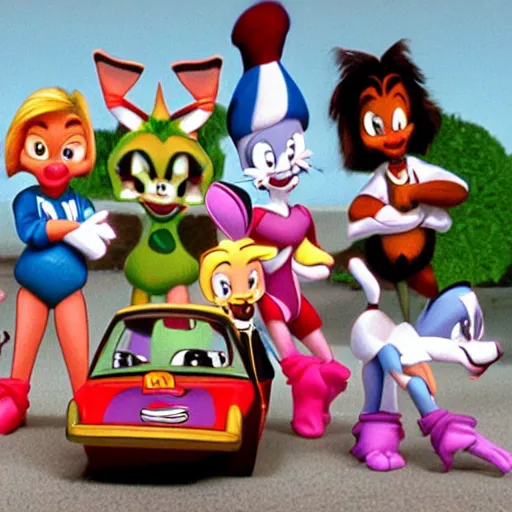 Prompt: tiny toons lreal life