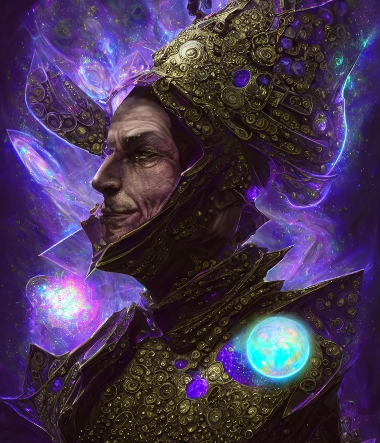 Image similar to front!!! shot of a court jester!!! character, mesmerizing fractal hypercubes, dark holography!!!, future, metallic nebula, crystalline edges, polygonal, elegant, highly detailed, centered, (((artstation, concept art, jagged, sharp focus, artgerm, Tomasz Alen Kopera, Peter Mohrbacher, donato giancola, Joseph Christian Leyendecker, WLOP, Boris Vallejo))), ((raytracing)), mugshot!!!!!, ugly!!!!!!, octane render, nvidia raytracing demo, octane render, nvidia raytracing demo, octane render, nvidia raytracing demo, 8K