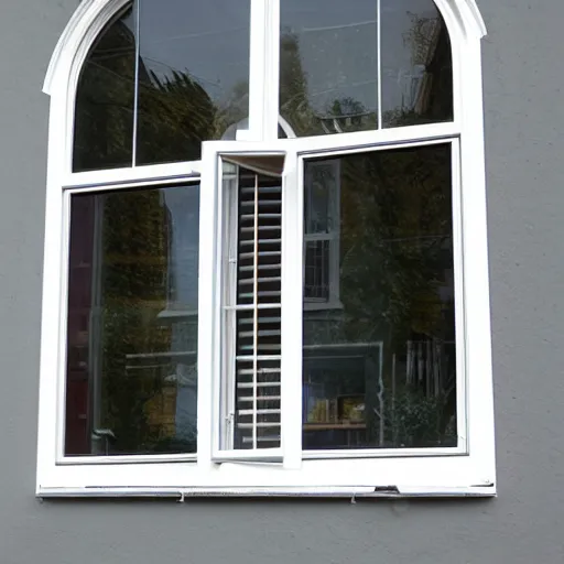 Prompt: detailed window fenestration where something isn't right