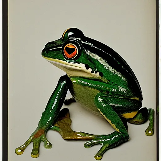 Image similar to Portrait of a frog from Centre Pompidou exhibition catalog