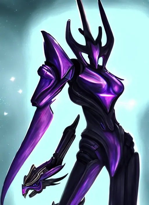 Prompt: cinematic giantess shot, cosmic sized beautiful stunning elegant hot giant robot mecha female dragon goddess, sharp sleek cyborg dragon head, sharp metal ears, smooth purple eyes, smooth fuschia skin, smooth silver armor, nebula sized, epic proportions, epic scale, macro furry, furry art, dragon art, goddess art, giantess art, warframe fanart, furaffinity, octane