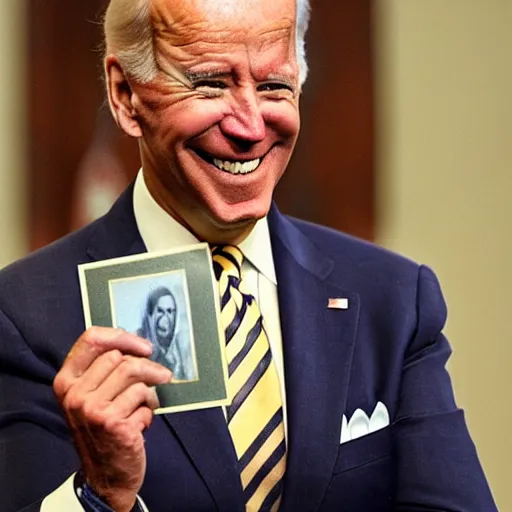 Image similar to joe biden as howdy doody