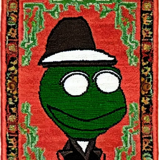 Image similar to rug pull pepe