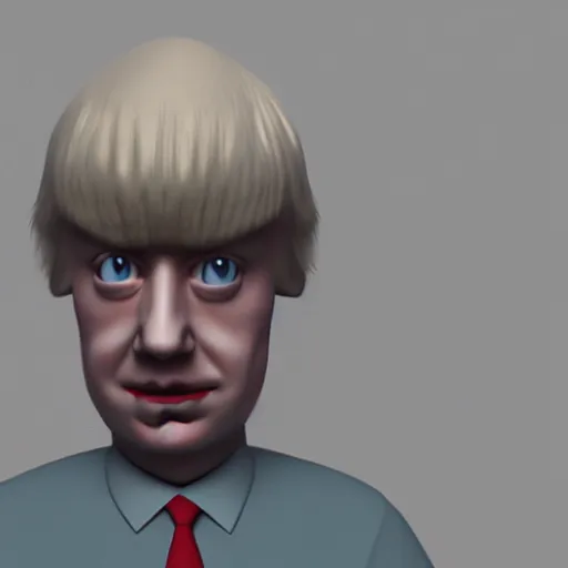 Prompt: boris johnson as a pokemon, 3 d render