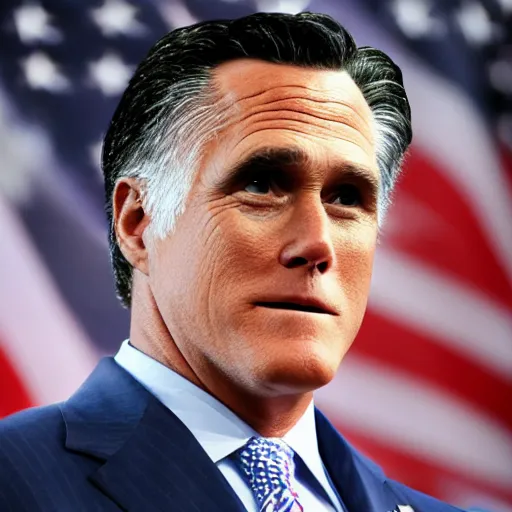 Prompt: catcher mitt Romney