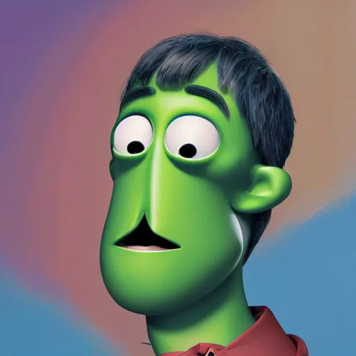 Image similar to scott hanselman portrait art by pixar