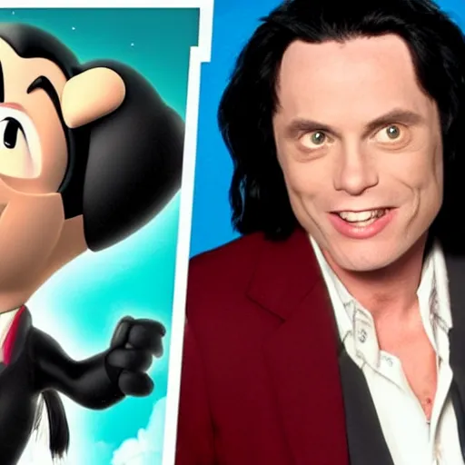 Prompt: Tommy Wiseau for the Nintendo 64