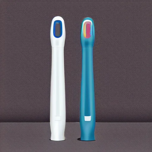 Image similar to electric toothbrush that has three heads