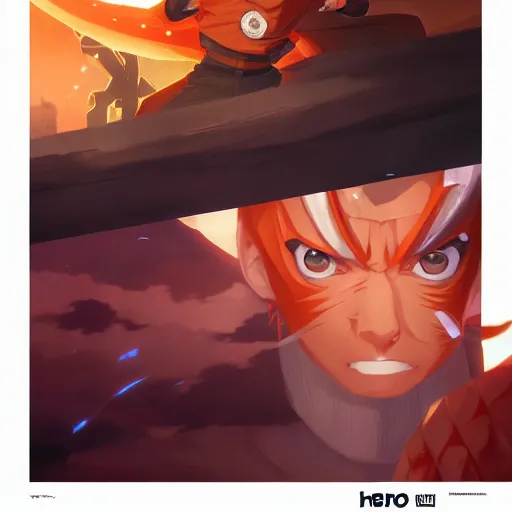 Image similar to hero world naruto, behance hd by jesper ejsing, by rhads, makoto shinkai and lois van baarle, ilya kuvshinov, rossdraws global illumination