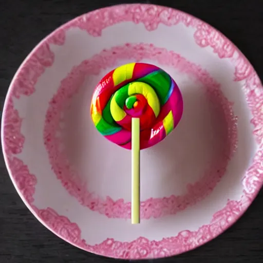 Prompt: lollipop mini made by haribo